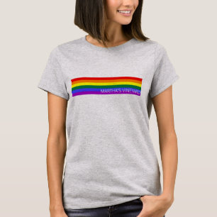 Camiseta Martha's Vineyard Rainbow Tee