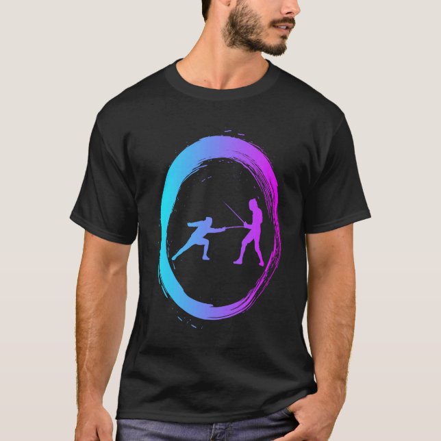 Camiseta Martial fencer epee fencing (Frente)