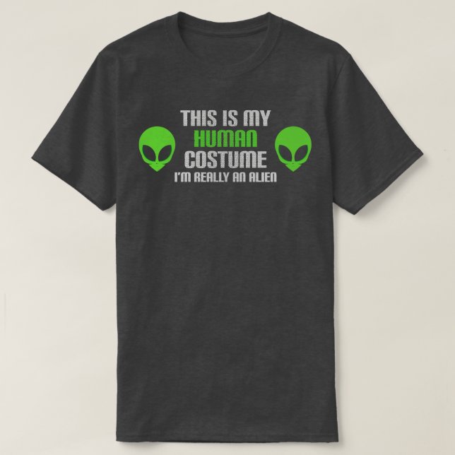 Camiseta Martian Costume (Frente do Design)