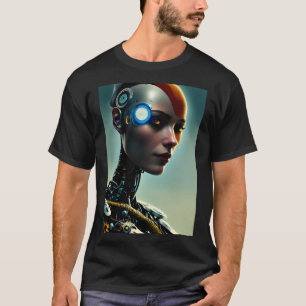 Camiseta Martian Female Solider Mens T-Shirt