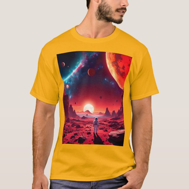 CAMISETA MARTIAN SETTLERS (Frente)