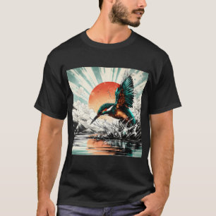 Camiseta Martim-pescador, Arte Gerada por IA
