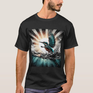 Camiseta Martim-pescador, Arte Gerada por IA