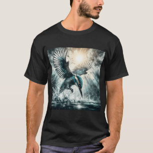 Camiseta Martim-pescador, Arte Gerada por IA