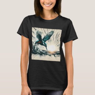 Camiseta Martim-pescador, Arte Gerada por IA