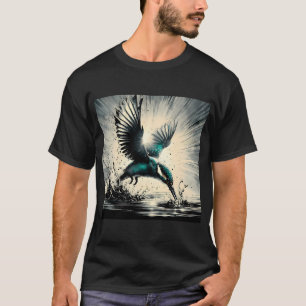 Camiseta Martim-pescador, Arte Gerada por IA