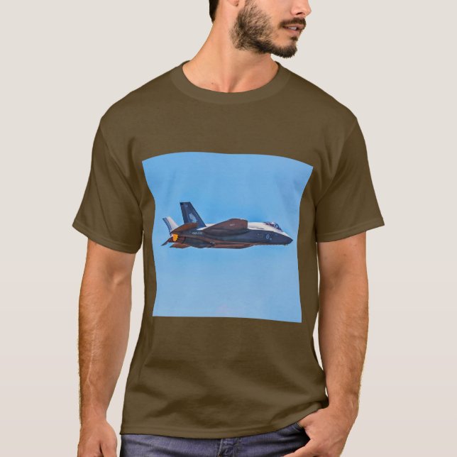 Camiseta Martin F- 35A Relâmpago II Bloqueado (Frente)