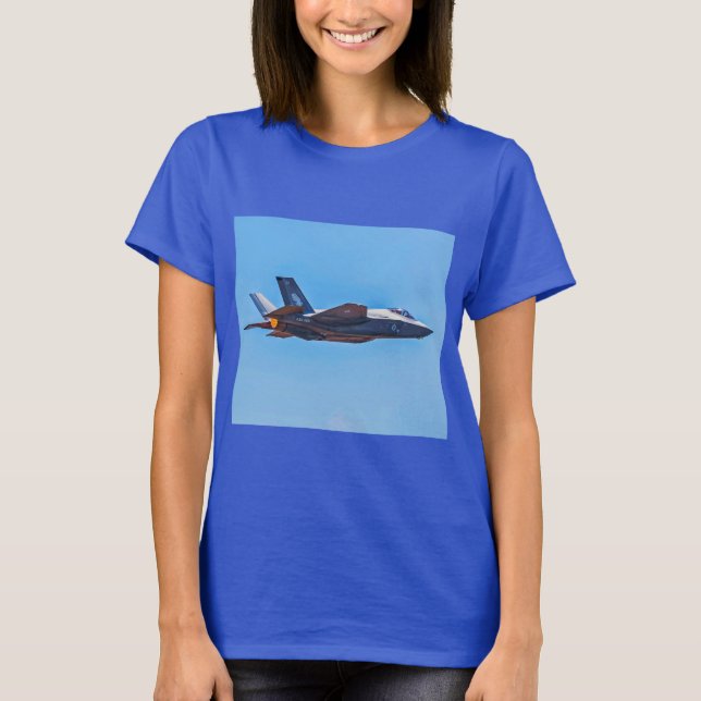 Camiseta Martin F- 35A Relâmpago II Bloqueado (Frente)