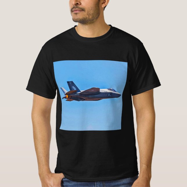 Camiseta Martin F- 35A Relâmpago II Bloqueado (Frente)