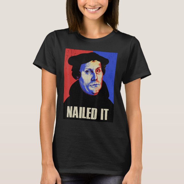 Camiseta Martin Luther Costume Nails (Frente)