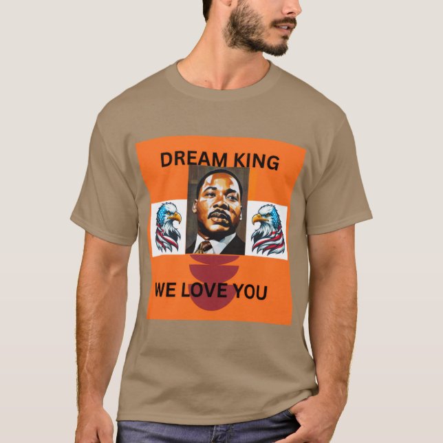 CAMISETA MARTIN LUTHER KING 👑  (Frente)