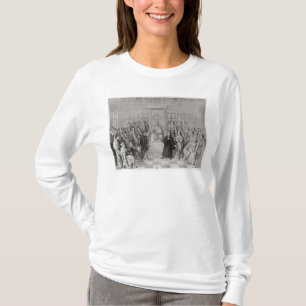 Camiseta Martin Luther na frente de Charles V