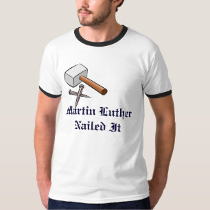 Camiseta Martin Luther pregou-o