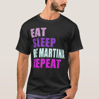 Camiseta Martina Coma Dormir Repita Martina