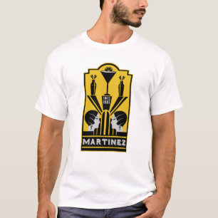 Camiseta Martinez Cocktail Art Deco