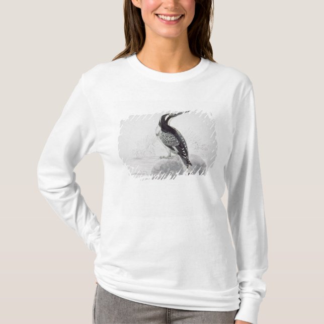 Camiseta Martinho pescatore preto e branco (Frente)