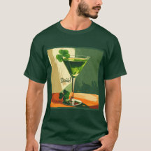 Martini de Trevo de Meados do Século Moderno Sláin