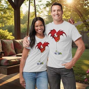 Camiseta Martini Fantasy Red Dragon