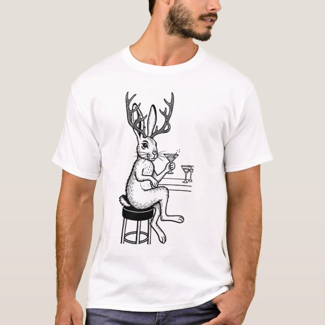 Camiseta Martini Jackalope T-shirt (Frente)