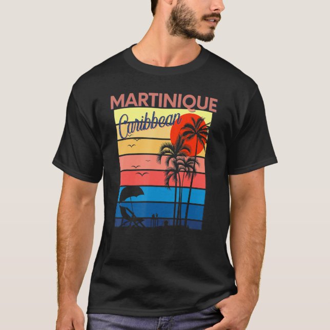 Camiseta Martinica Caribe Paraíso Belo Beac Oceânico (Frente)