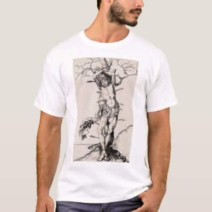 Camiseta Martírio de São Sebastião por Martin Schongauer