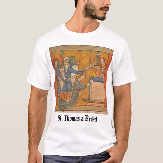 Camiseta Martírio de St Thomas um nó de escota, St Thomas… (Frente)