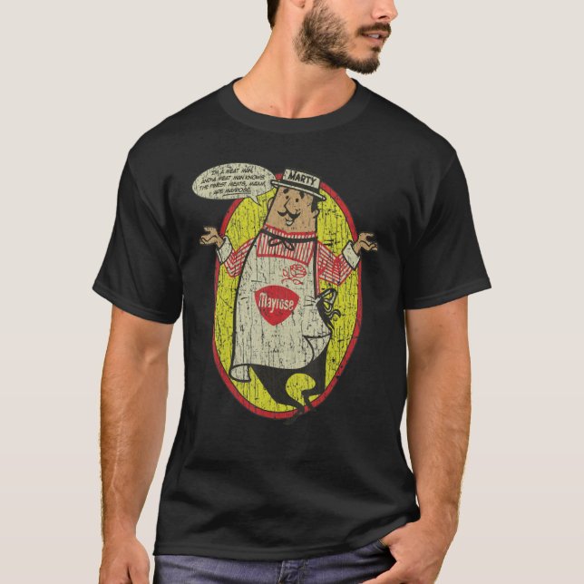 Camiseta Marty Mayrose O Homem da Carne 1967 (Frente)