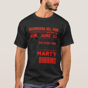 Camiseta Marty Robbins Concert Poster