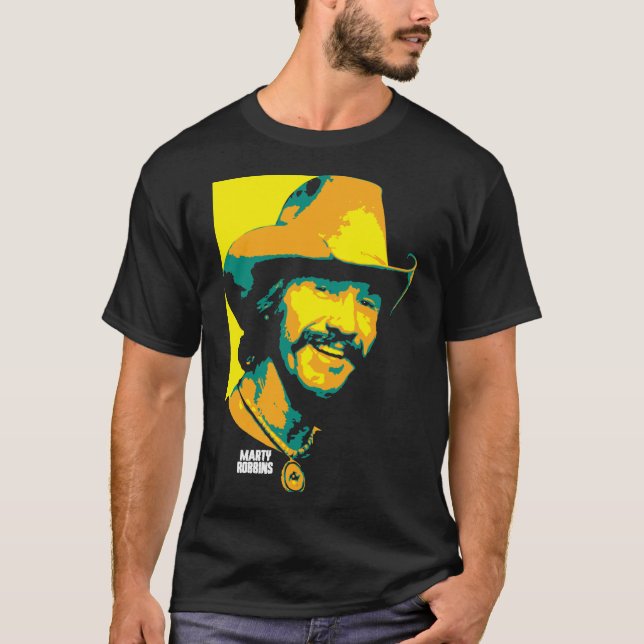 Camiseta Marty Robbins. Martin David Robinson. pecado ameri (Frente)