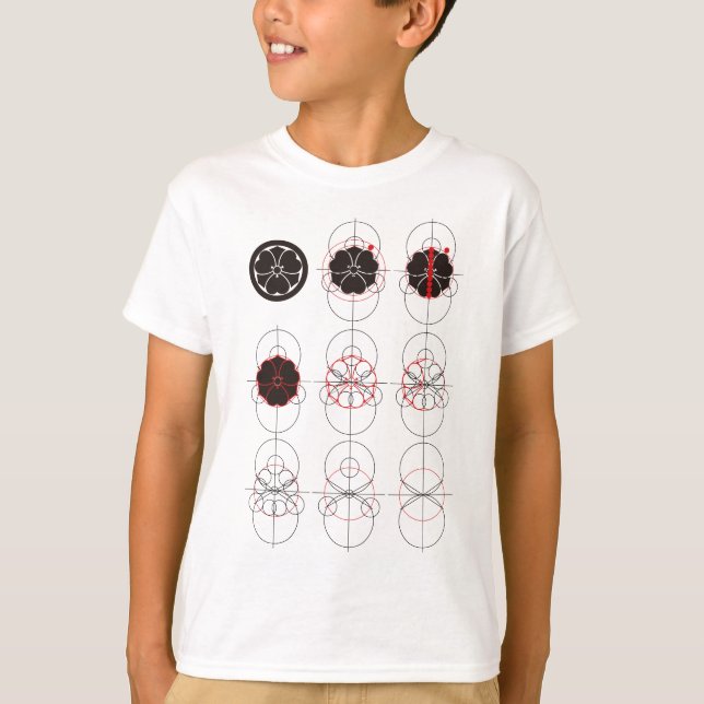 Camiseta Maru ni Ken Katabami desenho (Frente)