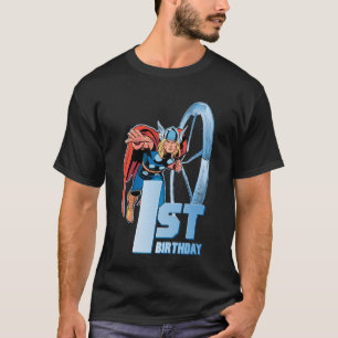 Camiseta Marvel Comics Thor 1º Aniversário Vingador Azul