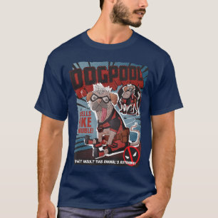 Camiseta Marvel Deadpool Wolverine Dogpool Desenho Comic Bo