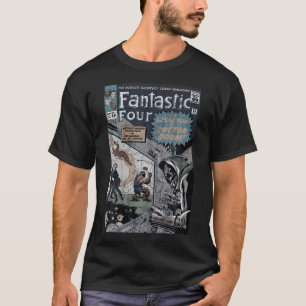 Camiseta Marvel Fantástico Quatro O Plano Diretor Do Doutor