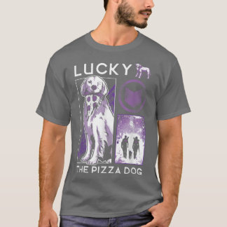 Camiseta Marvel Hawkeye Sorte A Coluna Pizza Purple