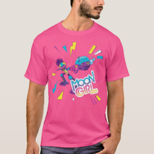 Camiseta Marvel Moon Girl And Devil Dinossaur Bubble Blaste