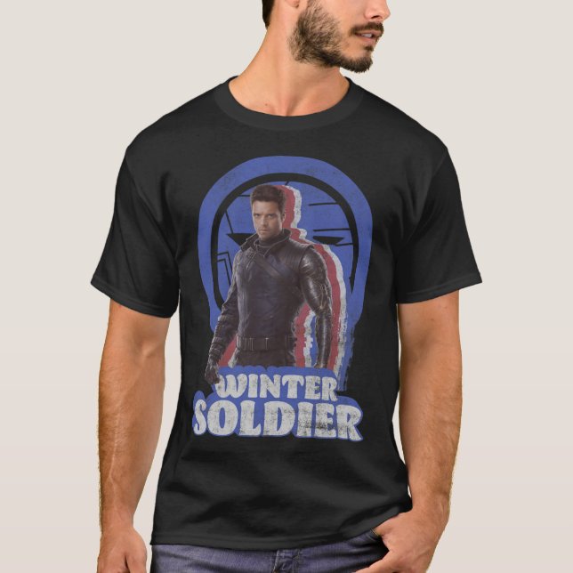 Camiseta Marvel O Falcão E O Soldado De Inverno... (Frente)