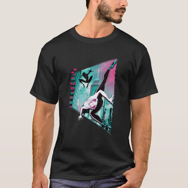 Camiseta Marvel Spider Man Into the Spider Verse Ghost Spid (Frente)