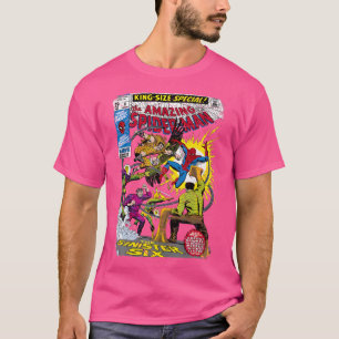 Camiseta Marvel Spider Man Sinister Seis Vilões Covas