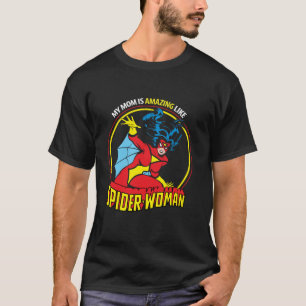 Camiseta Marvel Spider Woman A minha mãe é o Dia das Mães I
