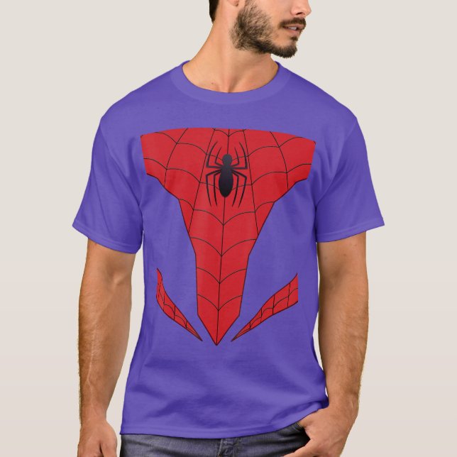 Camiseta Marvel SpiderMan Peter Parker Costume friend (Frente)