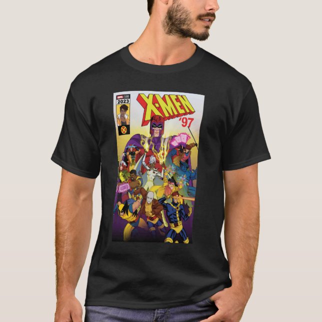 Camiseta Marvel Studios X-Men u201997 Magneto e a Equipe (Frente)