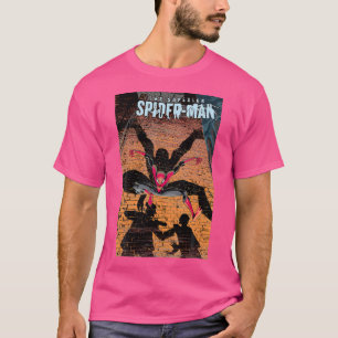 Camiseta Marvel Superior Feat Homem-Aranha. Doutor Strange 
