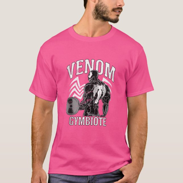 Camiseta Marvel Venom Gymbiote Workout Topo (Frente)