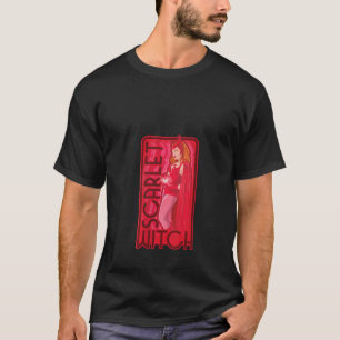 Camiseta Marvel WandaVision Bruxa Escarlate Super Hero V Ne