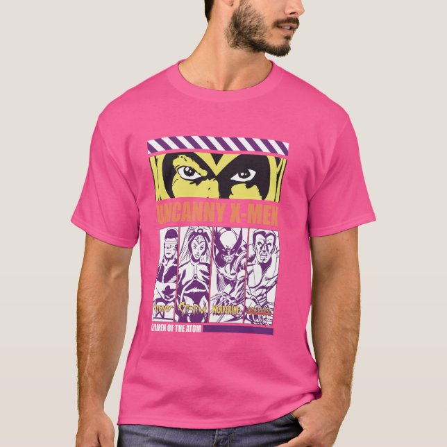 Camiseta Marvel X-Men X-Men Uncanny Filhos Do Atom Vi (Frente)