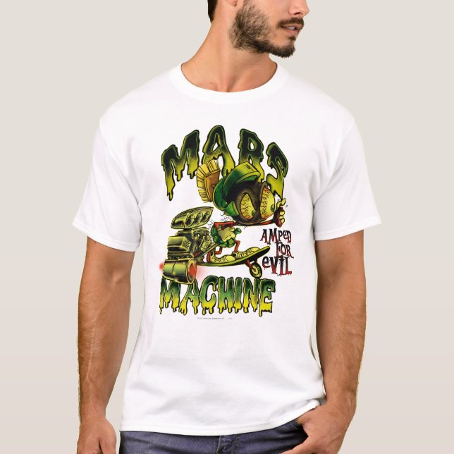 CAMISETA MARVIN, A MÁQUINA MARTE MARTIAN™ (Frente)