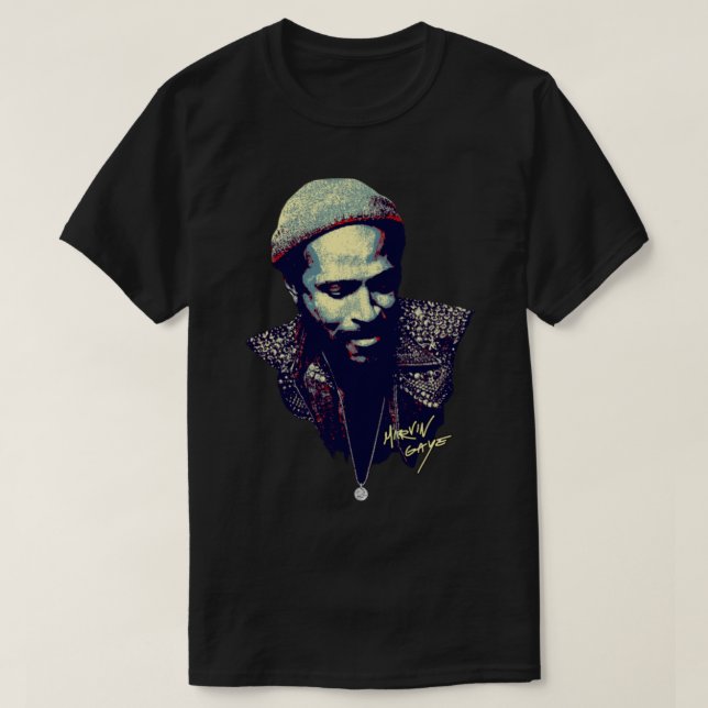 CAMISETA MARVIN GAYE (Frente do Design)