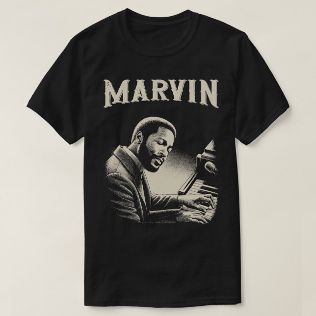 Camiseta Marvin Gaye 1 (Frente do Design)