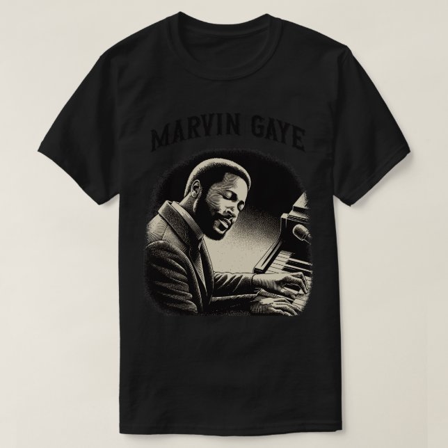 Camiseta Marvin Gaye 2 (Frente do Design)