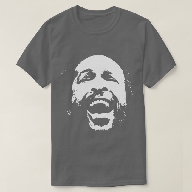 Camiseta Marvin Gaye e branco (Frente do Design)